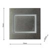 Lampa schodowa do holu Deco EKS0384 Eko-light LED 0,6W 4000K biały srebrny