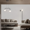 Loftowa LAMPA wisząca UBEDA LE41804 Luces Exclusivas modernistyczna OPRAWA szklane kule LED 16W 3200K zwis biały czarny