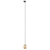 Lampa wisząca kula Tracer 4928 TK Lighting szynowa 1-fazowa bursztynowa