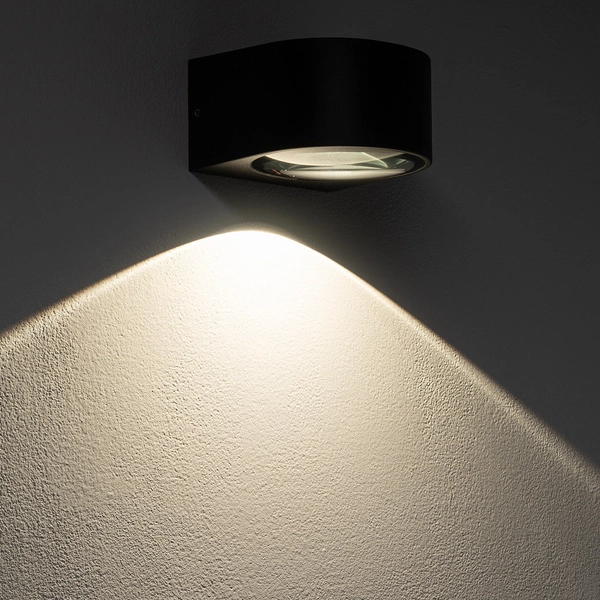 Lampa elewacyjna NEL 11368 LED 5W 3000K IP54 czarny