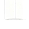 Pierścienie wisząca lampa biała LED 99W 4000K barwa neutralna potrójna SLD/000011/4000/W/L