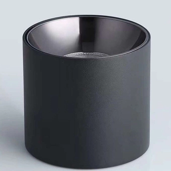 Okrągła lampa sufitowa Vaiolett DL15B-NW downlight LED 15W 4000K czarny