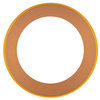 Ozdobny pierścień do lamp SHINEMAKER RING GOLD Maxlight metalowy złoty