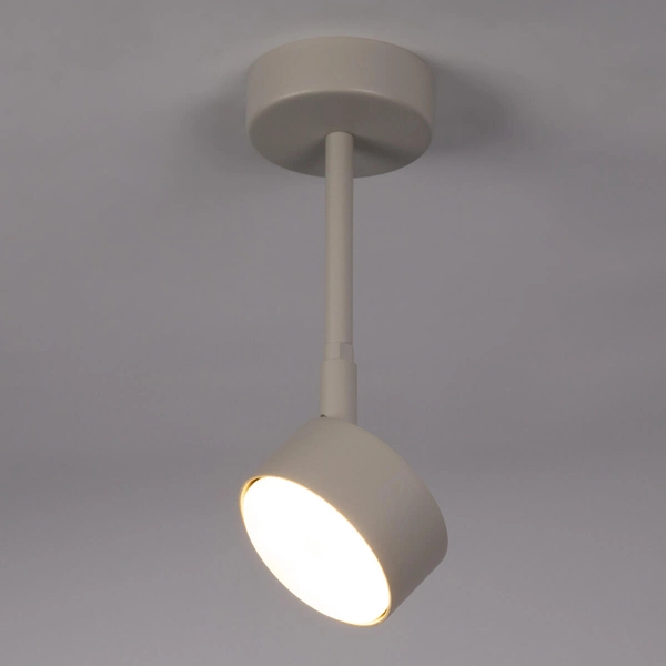 Lampa natynkowa do gabinetu Nemo 40887 regulowana reflektor szara