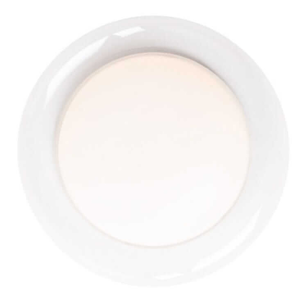 Nasufitowa lampa Duo C0234 LED 18W 3000K okrągła biała