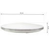 Plafon LAMPA sufitowa SIENA ML263 Milagro okrągła OPRAWA LED 72W 3000-6000K z pilotem biały