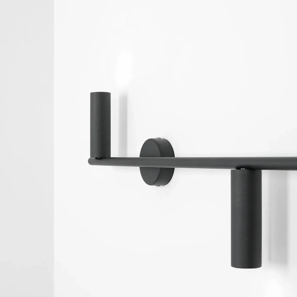 Ścienna lampa sypialniana Trevo 1104Y1_2 tuby czarne