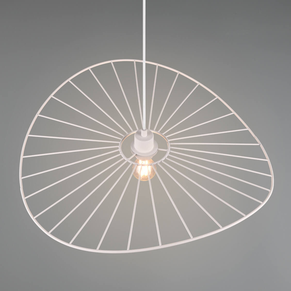 Lampa wisząca do salonu Chapeau R31451031 RL Light parasol japandi biały
