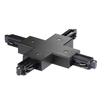 Łącznik-X do systemu szynowego 1-faz Link 86079903 czarny