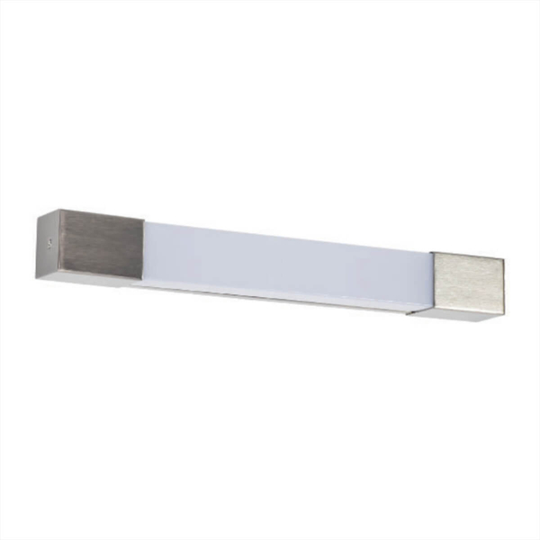Prostokątny kinkiet Parks W200526001 Zumaline LED 3,7W 3000K IP44 nikiel