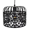 LAMPA wisząca ALESSANDRA 2156 Rabalux metalowa OPRAWA ażurowy zwis vintage czarny
