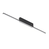 Sufitowa lampa do salonu GIAVELLOTTO 11886 LED 18W 3000K podłużna czarna