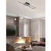 Przysufitowe listwy czarne NORVE DL132-62473 plafon LED 5W 3000K