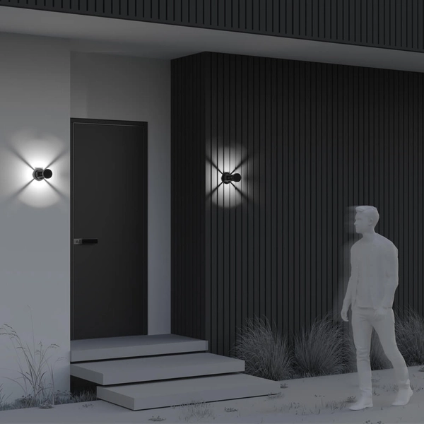 Stojący słupek tarasowy Vint O458FL-L9GF3K Maytoni IP65 podłużny grafitowy