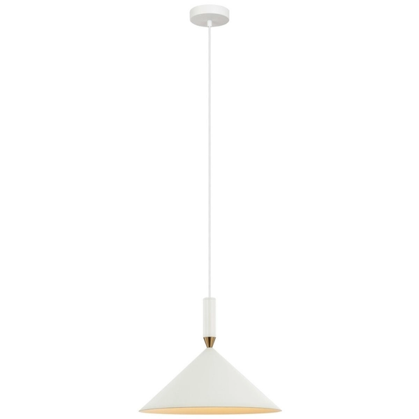 Metalowa lampa wisząca Drello PND-541101-W Italux do salonu biała