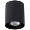Minimalistyczna lampa sufitowa Bodi okrągły downlight czarny