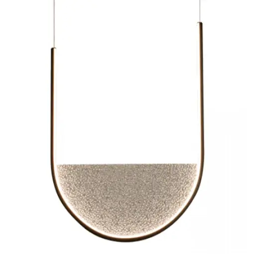 Jadalniana lampa wisząca 23164 LED 28W 3000K czarna szara