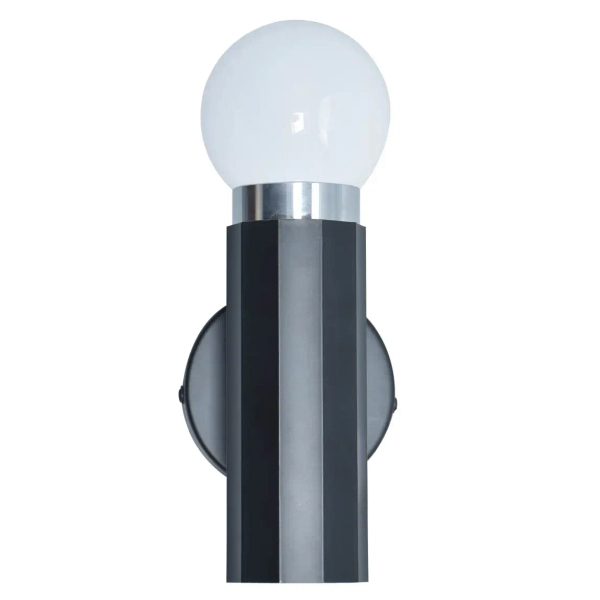 Lampa ścienna metalowa Macera WL-33849-1-BK do gabinetu czarna
