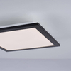 Natynkowa lampa sufitowa Flat LED 6W 3000K czarny plafon do jadalni