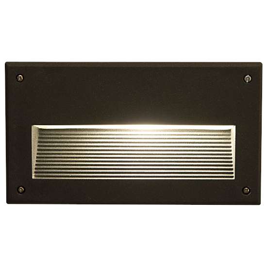 Schodowa LAMPA wpustowa BASALT 3412 Nowodvorski metalowa OPRAWA prostokątny WPUST IP44 grafitowa