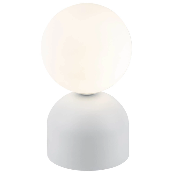 Lampka nocna do pokoju dziecka Miki 16037 bombka kula biała