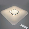 Plafon LAMPA sufitowa YAX ML4402 Milagro kwadratowa OPRAWA glamour LED 24W 3000K – 6000K z efektem gwiazd biała chrom