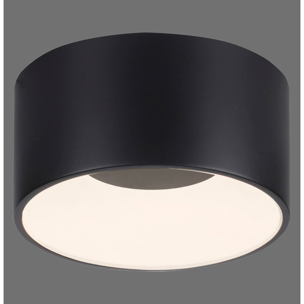 Lampa nasufitowa Tanika 14325-18 Just Light LED 13W 3000K krążek czarna OUTLET