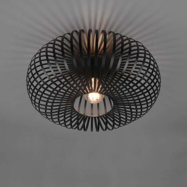 Sufitowa lampa JOHANN 606900132 Trio druciak do kuchni czarna