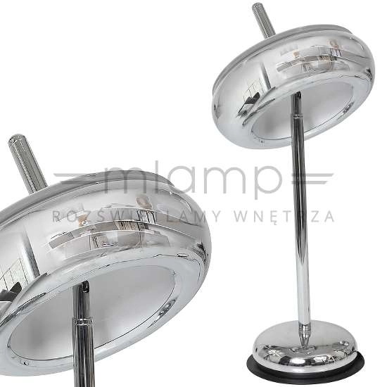 Stojąca LAMPKA biurkowa MERCURIO ML331 Milagro stołowa LAMPA LED 12W 4000K chrom
