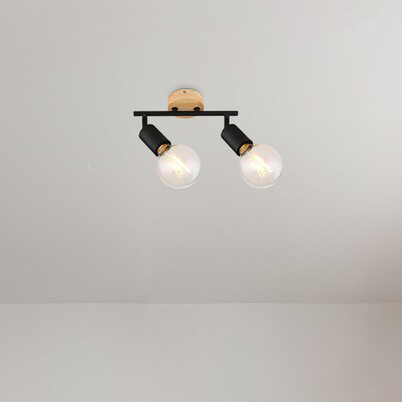 Spot LAMPA sufitowa PABLO 3977 Rabalux regulowana do kuchni czarna