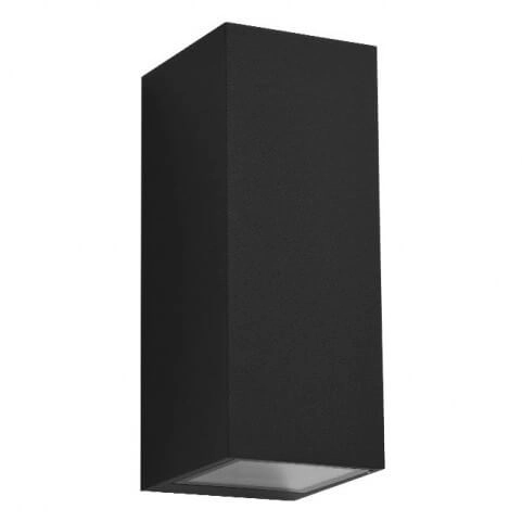 Ścienna lampa zewnętrzna góra-dół JAKE AZ4269 Azzardo IP54 czarny