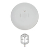 Sufitowa lampa Vegas LP-550/1C S 4BK Light Prestige LED 18W 4000K IP54 biały czarny