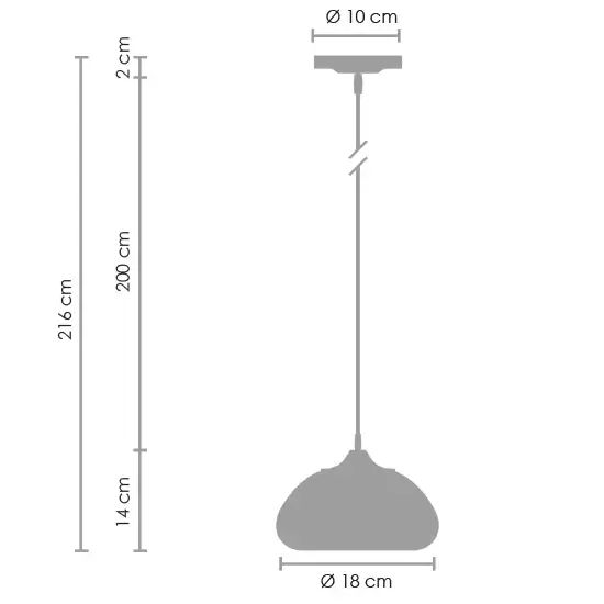 Wisząca lampa hampton Victory glow ST-9002S gold Step klosz lustrzany złota