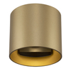 Lampa ścienna tuba Rond C066WL-01MG Maytoni okrągła do salonu złota