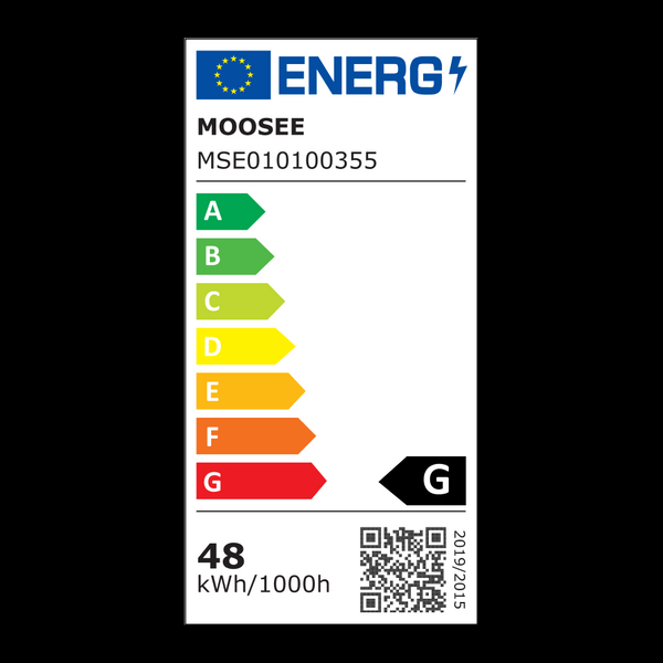 Lampa ścienna Shadow 4 MSE010100355 Moosee LED czarna