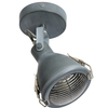 Industrialna lampa kinkiet CRODO 91-71101 reflektorek regulowany szary
