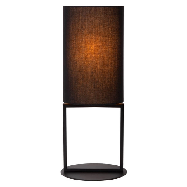 Stołowa lampa z abażurem Herman 30562/81/30 tuba czarny