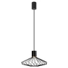 Wisząca lampa Cameleon 8588+8635+8550 druciana do salonu czarna