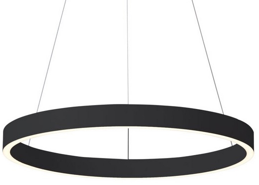 Ledowa lampa wisząca Andrea AZ5098 50W 3000K stylowa czarna