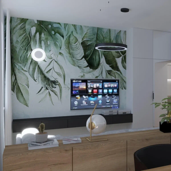 Okrągła lampa ścienna Pills ST-8371 L Step LED 18W 3000K do sypialni biała