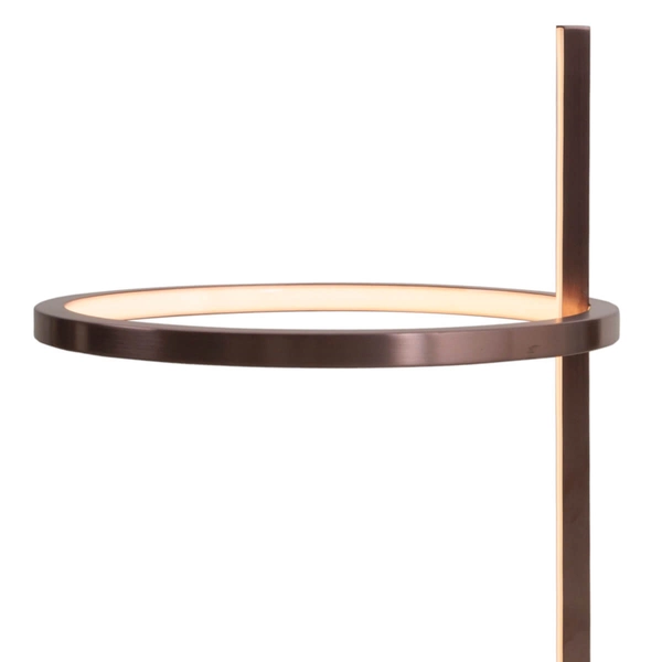 Lampa biurkowa Lozanna T0062 Maxlight Select LED 14W 3000K metalowa brązowa