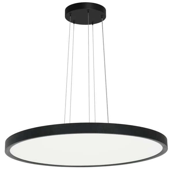 Zawiesie do lamp sufitowych MAQ ML0444 okrągłe czarne