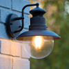 Industrialna lampa elewacyjna Figo 11811/01/30 vinatge czarna