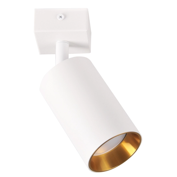 Kinkiet reflektorowy nad łóżko Maribel 321190 Polux nad lustro biały złoty