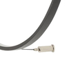 Lampa ścienna pierścieniowa Circolo 10865 Nowodvorski LED 21W 4000K czarna