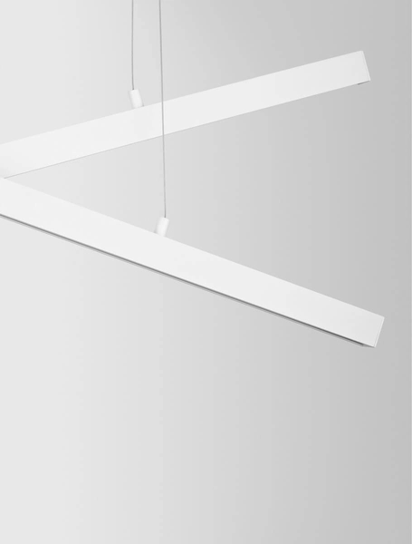 Pokojowa lampa wisząca PUEBLA LE42800 listwy LED 40W 3000K białe