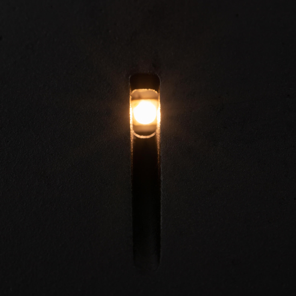 Zewnętrzna oprawa schodowa wpuszczana Lock O014SL-L3B3K LED 3W IP65 czarne