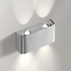 LAMPA ścienna GM1200 ALU metalowa OPRAWA kinkiet aluminium