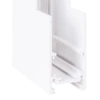 Łącznik kątowy szynowy magnetyczny MT0022 sufit-ściana biały