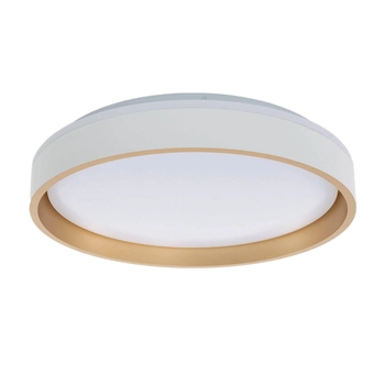 Okrągły plafon sufitowy Sonata ABR-PLOS LED 24W do salonu biały